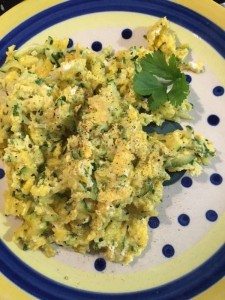 rührei mit gemüse #issgesund