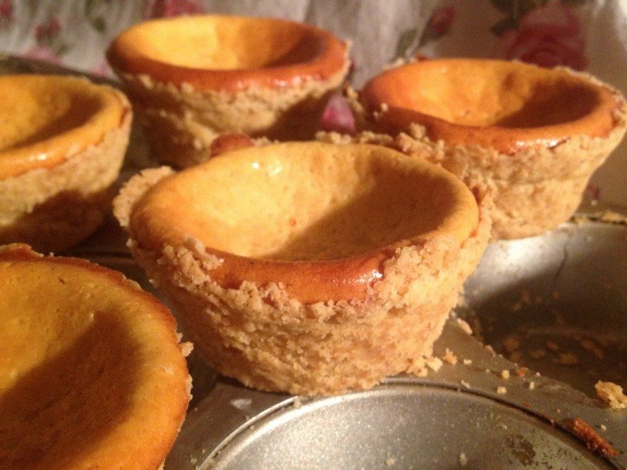 kleiner kaesekuchen histaminfrei mit förmchen