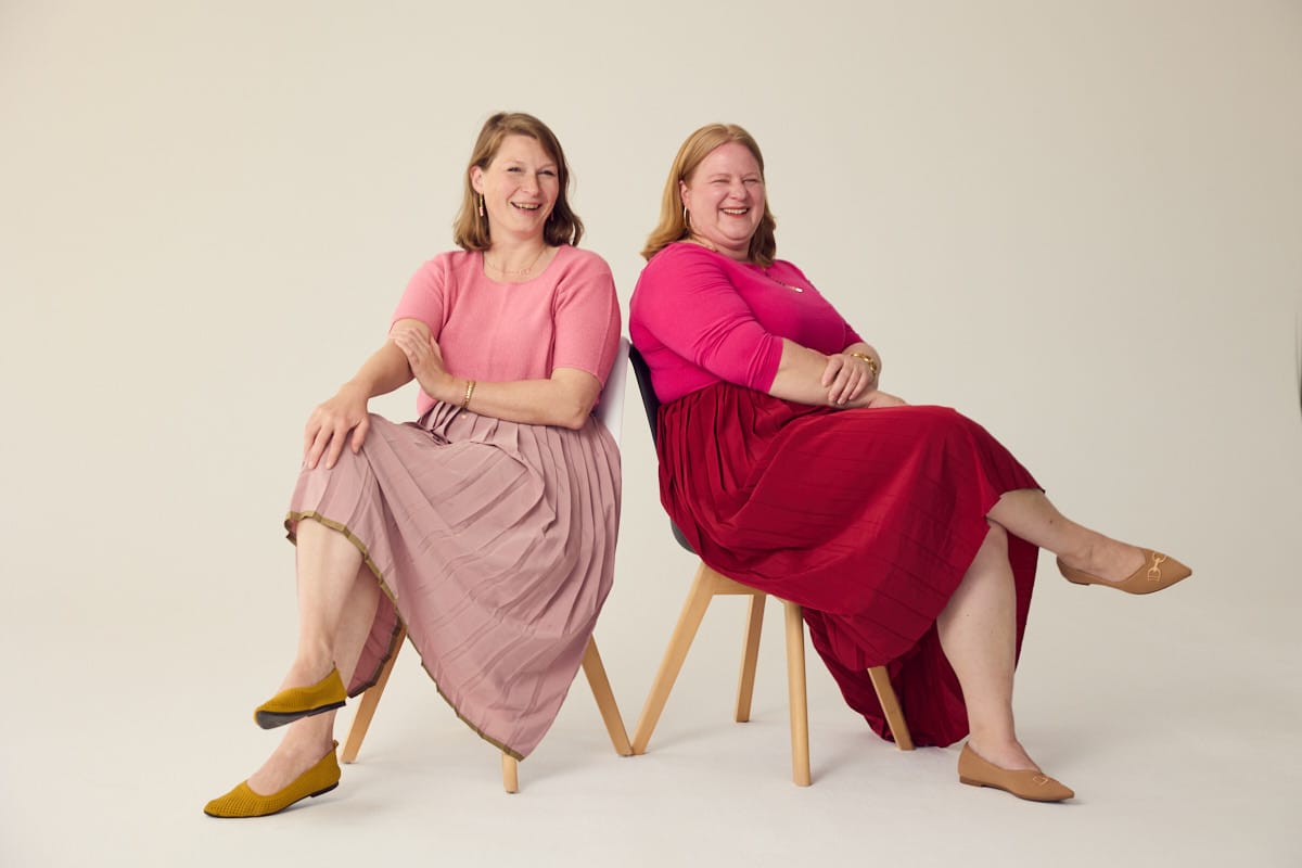 Nora Hodeige & Jacqueline Hallmann von LMO