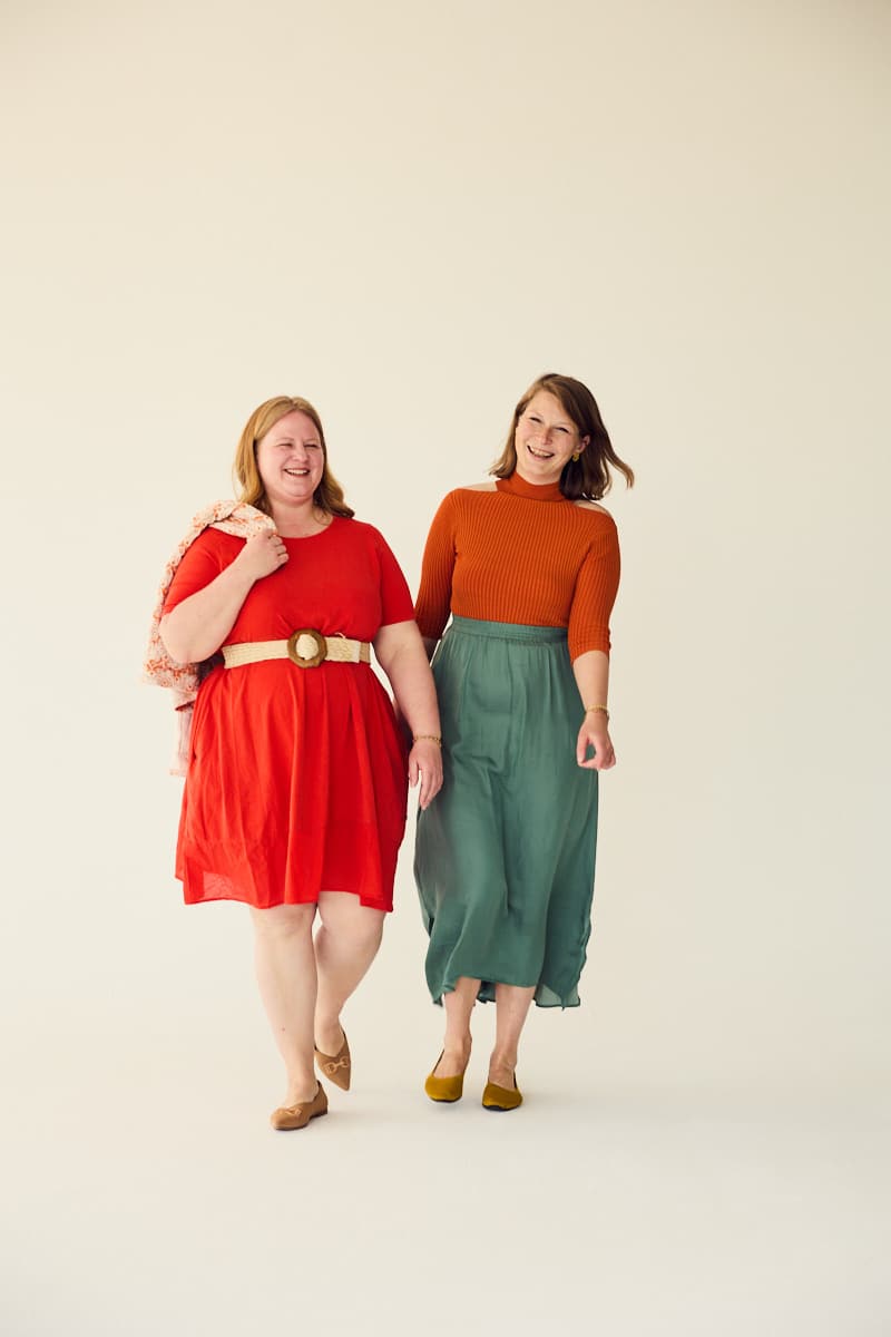 Nora Hodeige & Jacqueline Hallmann von LMO