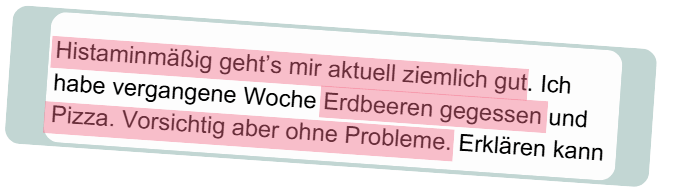 Happy HIT Code Erfahrung - Erdbeeren und Pizza gegessen