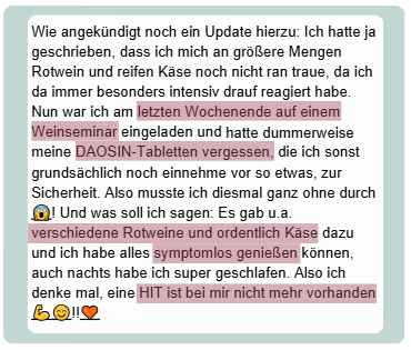 Happy HIT Code Erfahrung Rotwein und Käse vertragen